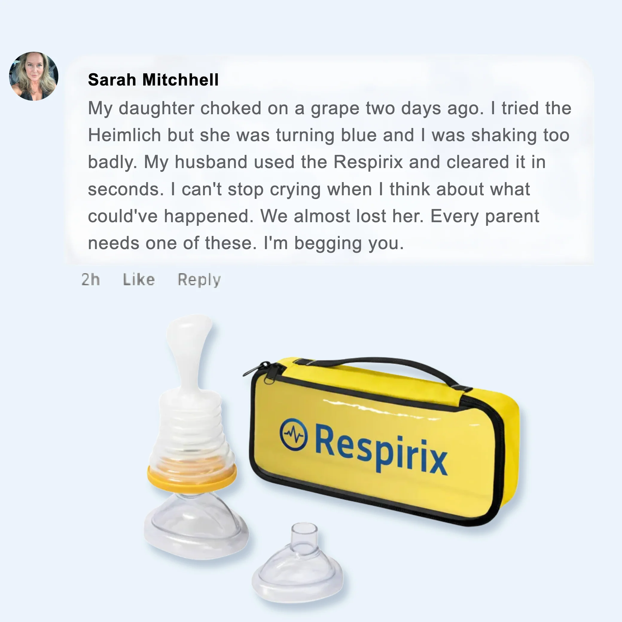 Respirix Emergency Choking Device - Image 3